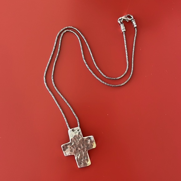 Silpada Sterling Cross Pendant Necklace - Picture 4 of 14
